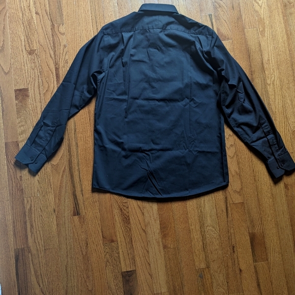 NWOT Men's Black Dress Shirt - Picture 3 of 5